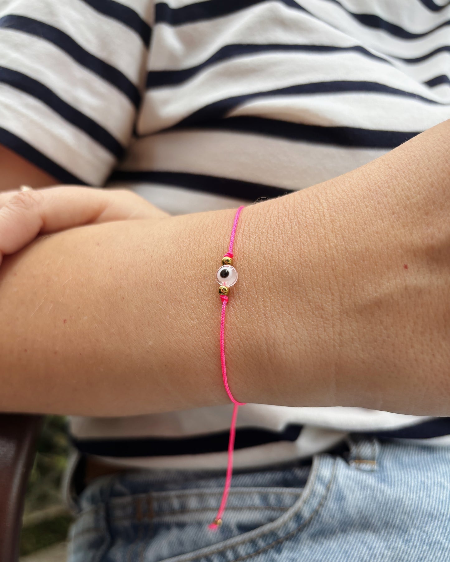 Nazar Bracelet - Neon Pink