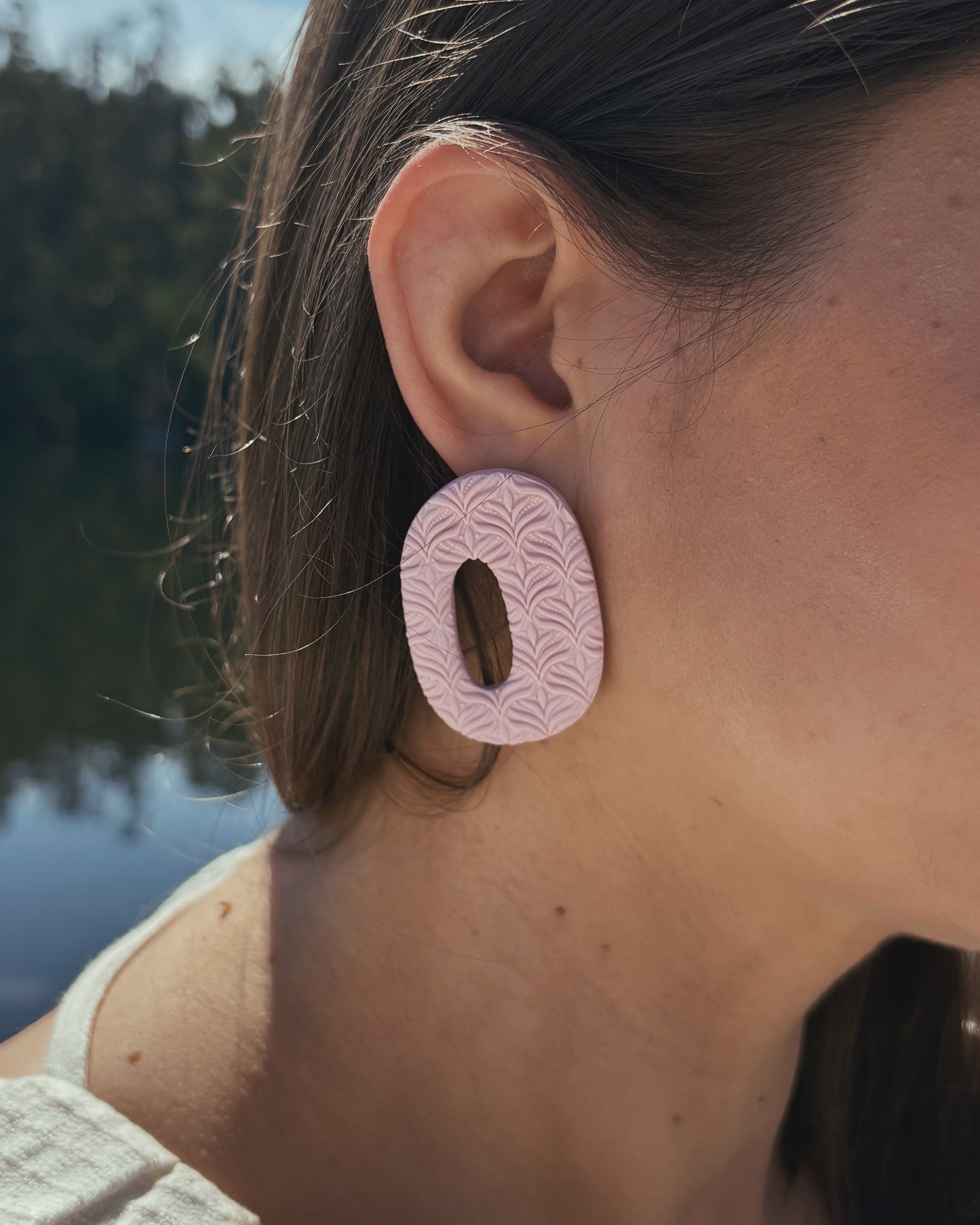 Abigail Earrings - Pink