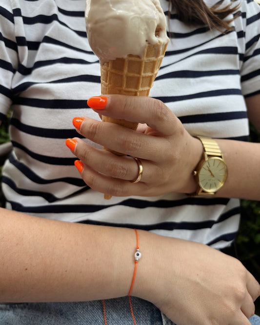 Nazar Bracelet - Orange