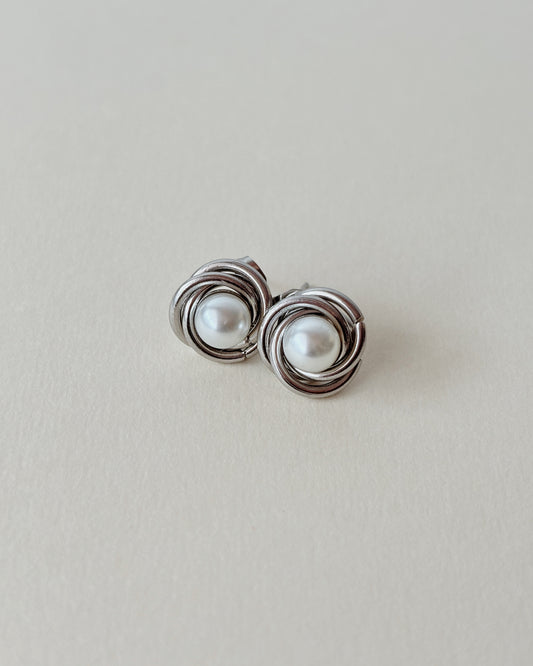 Ada Earrings - Silver