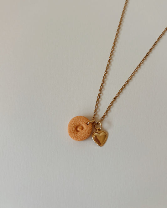 Amorinha Necklace - Orange