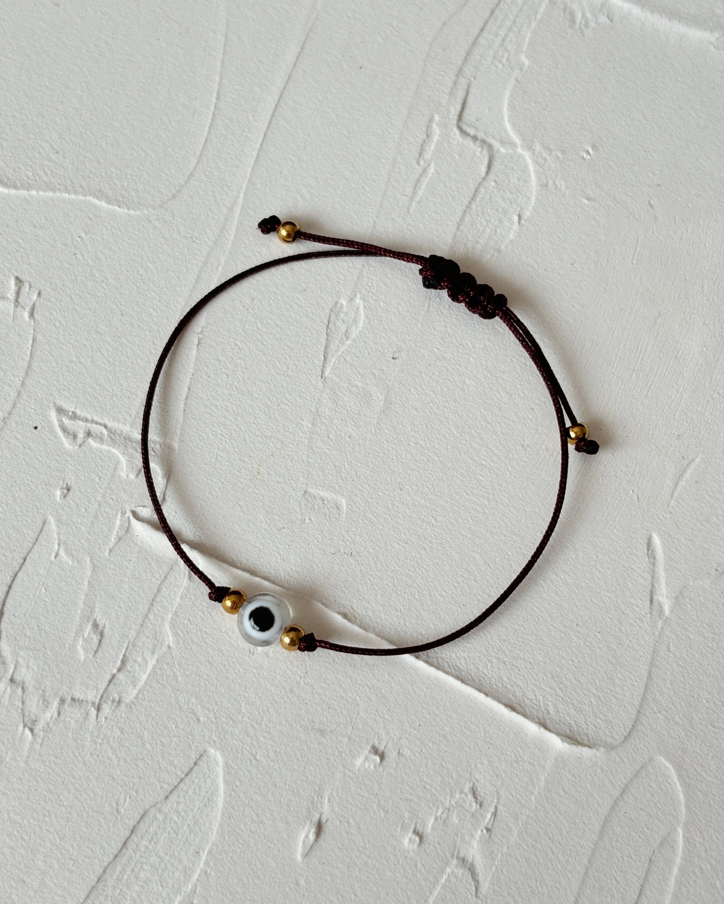 Nazar Bracelet - Bordô